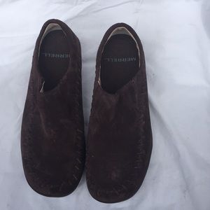 Merrell suede shoes